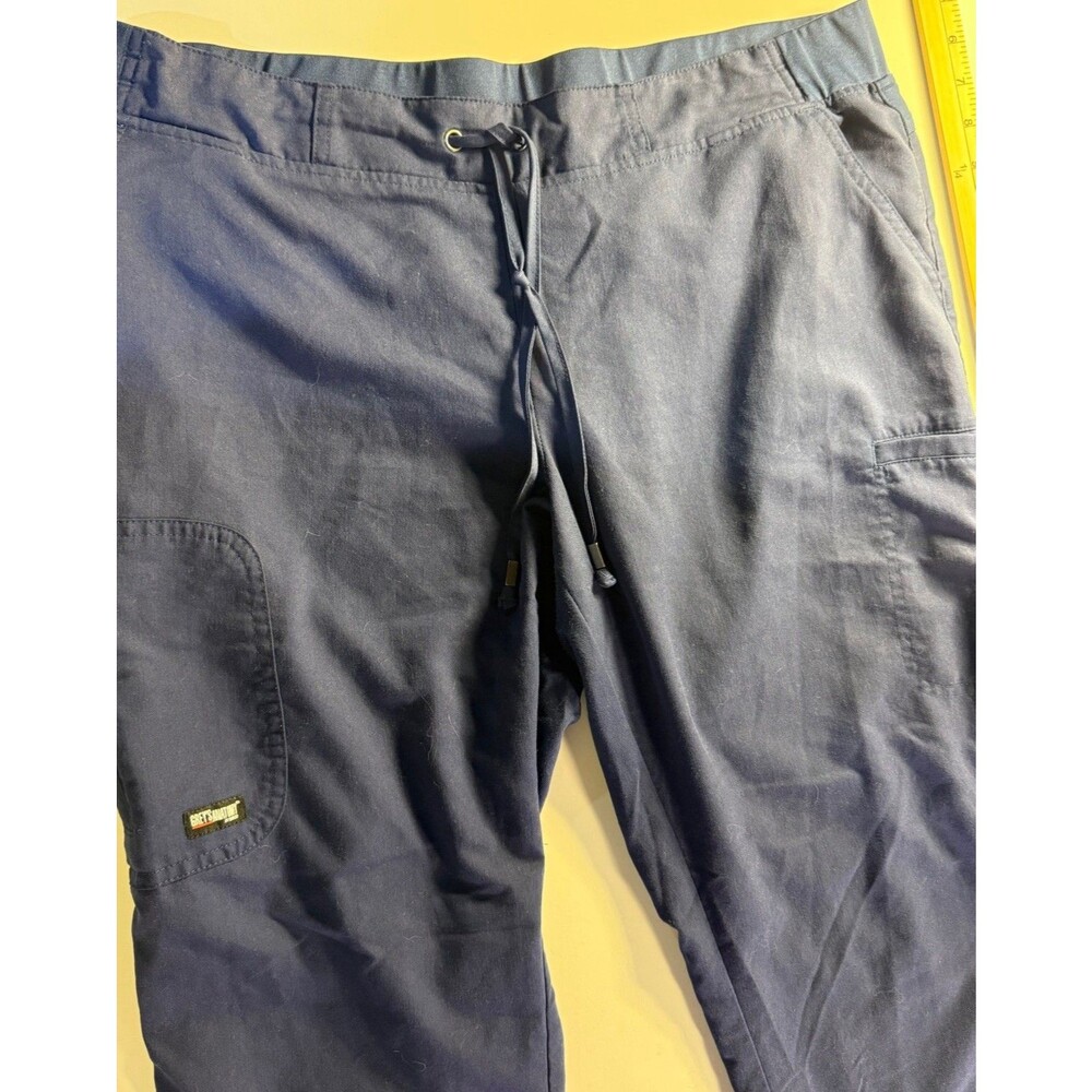 Greys Anatomy Barco Womens Size LP. Navy  Stretch Straight Leg Scrub Pants